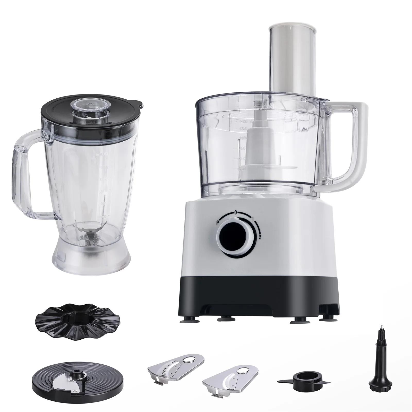 home appliance electric table blender juicer 2 speeds setting food chopper 7 in 1 food processor