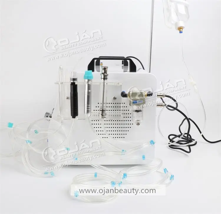 2023 4 in 1 Oxygen jet Water Peeling Oxygen Microdermabrasion Diamond Machine / H2O2 Oxygen Aqua Facial Jet Peel Machine