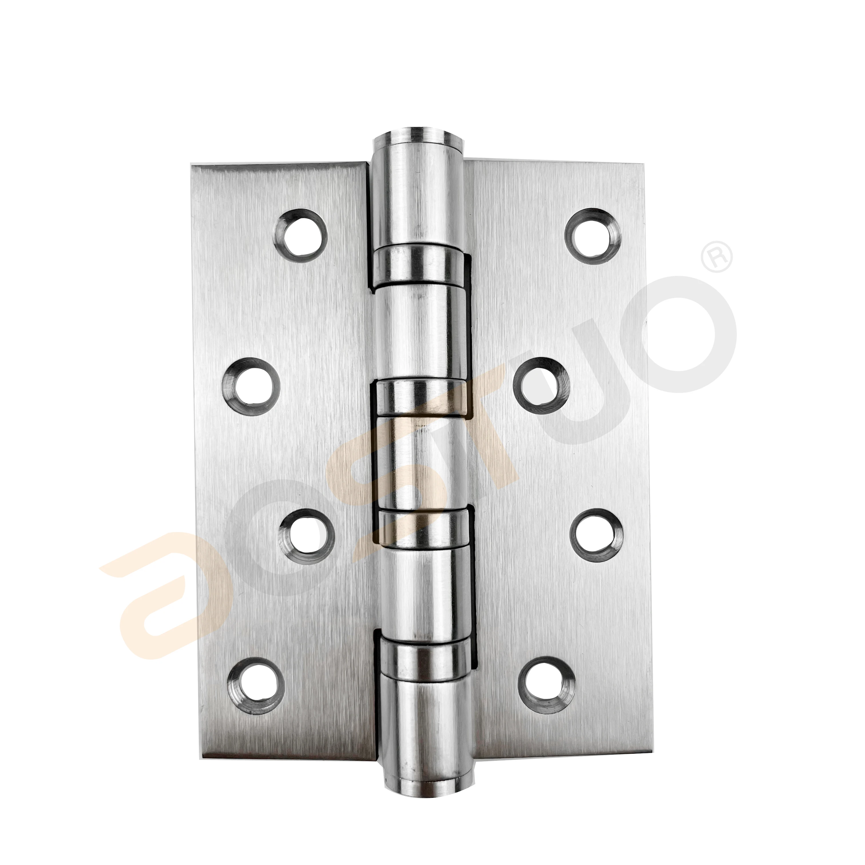 Stainless Steel 304/201 Pivot Hinges 4 Inch Flat Butt Door Hinge Ball Bearing 4BB Furniture Welded Door Hinge For Wooden Doors