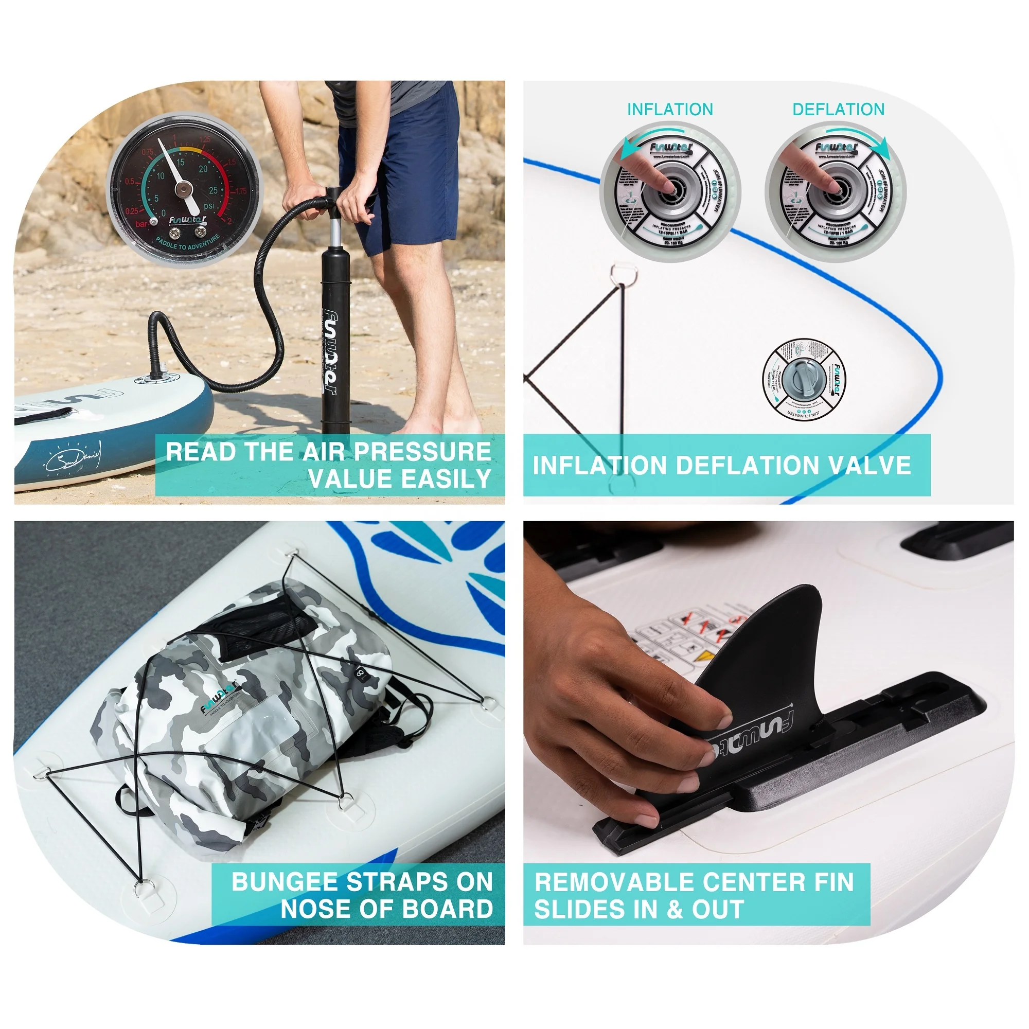 Доска для серфинга, доска для сапсерфинга надувная, большая доска для сапсерфинга, доска для сапсерфинга