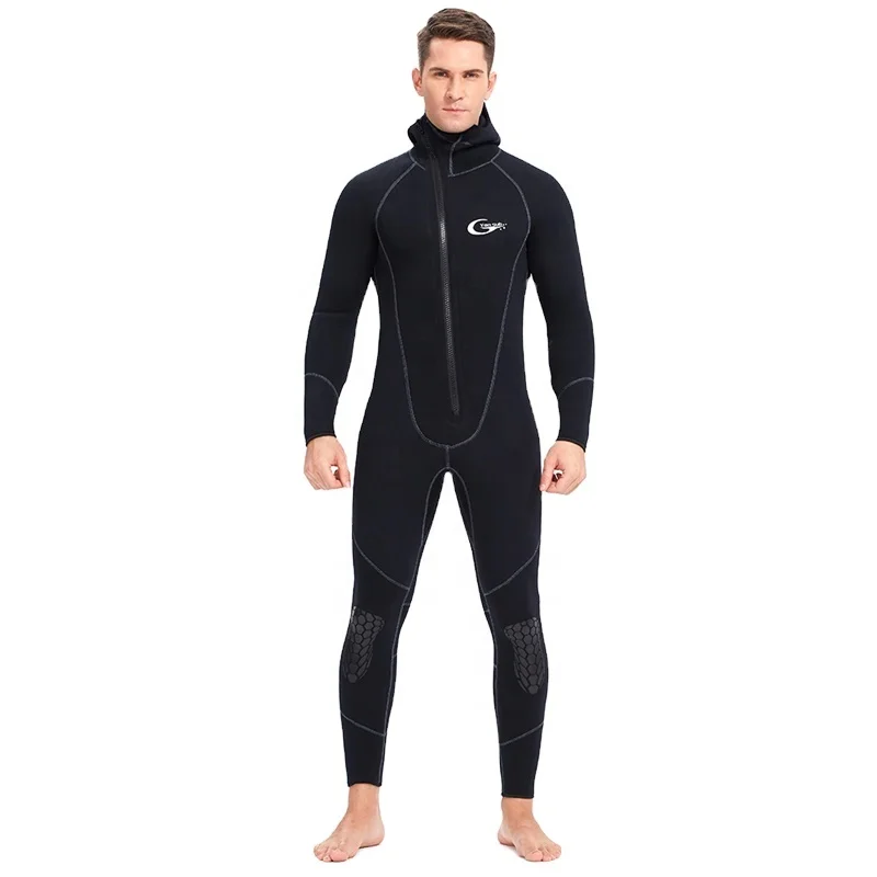 Погружения traje de buceo 5 мм цельнокроеная теплая антифрикционным материалом неопрен водолазный костюм унисекс гидрокостюм для