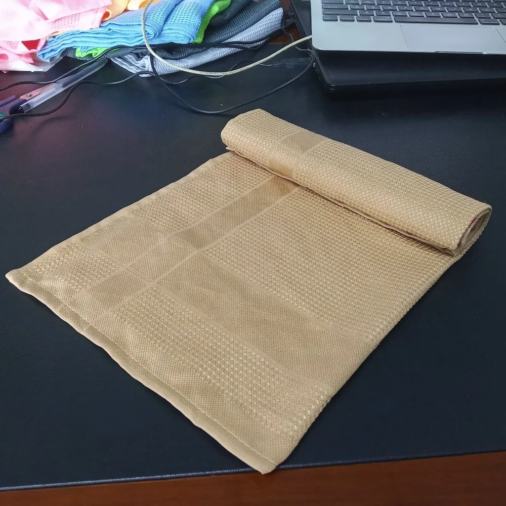 Factory Directly 80 Polyester 20 Polyamide Microfiber Towel 70% 30% Cleaning Cloth 40X60Cm Tea Towel 