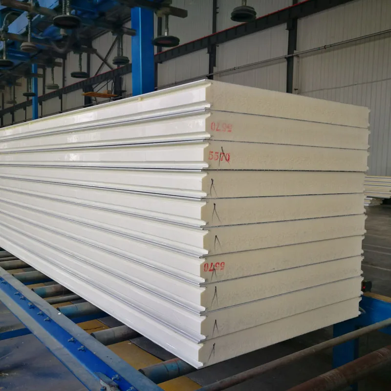 PNS CE S G S and ISO certificated puf pir panel for cold storage  made in China