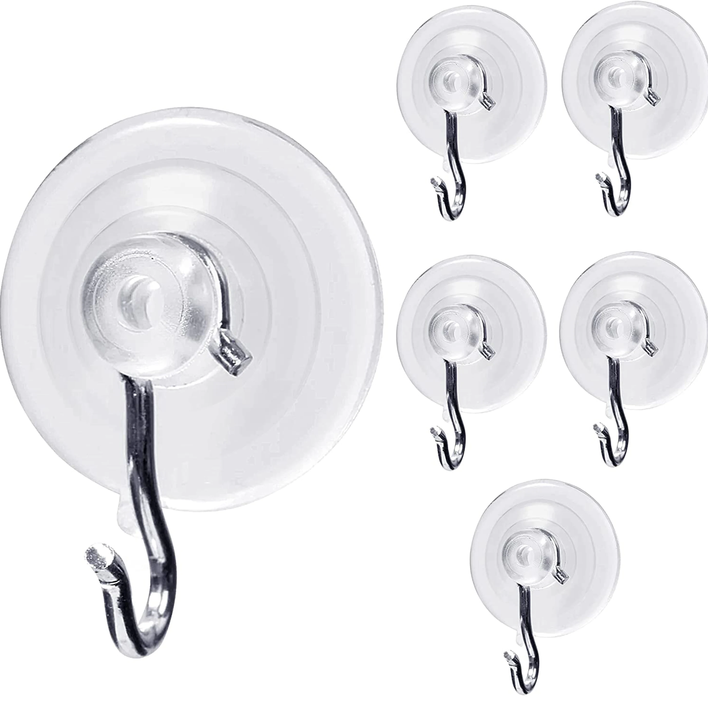 Hot selling Free Sample 20mm Plastic Small Suction Cups With Hooks For glass