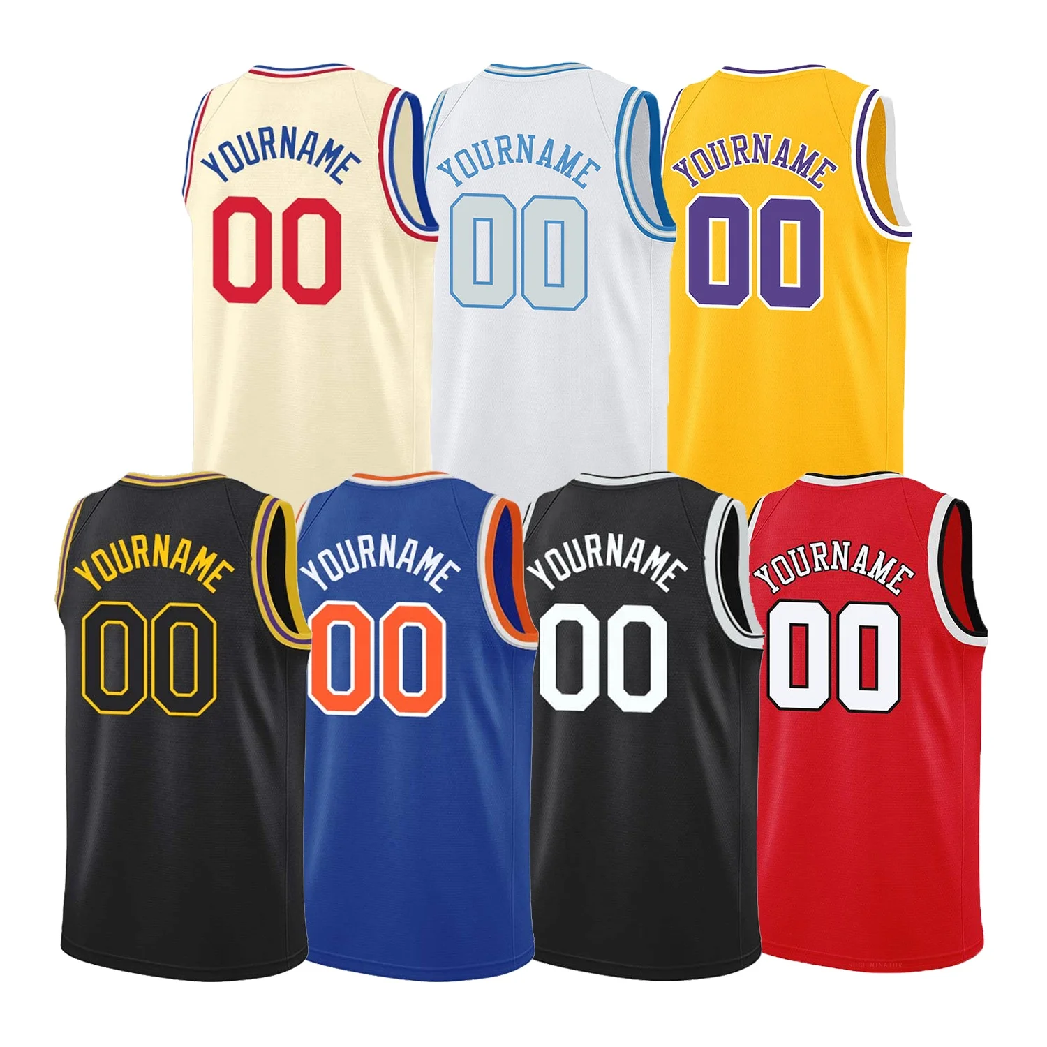 Bryant nBaing-  custom basketball tank top sublimation Basketball Uniforms bull nBaing- laker Jersey Stitched Mitchell Jersey