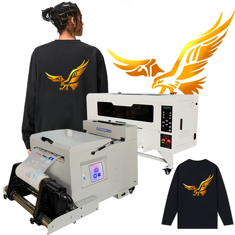 Long Life A1 A2 A3 A4 PET Film DTF Printer 40cm Digital DTF for T-shirt With Epson XP600 Printhead