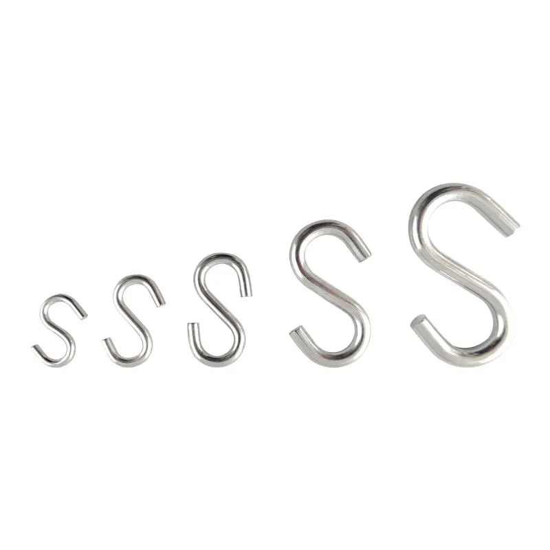 Customized stainless steel home kitchen clothes S hanging hook