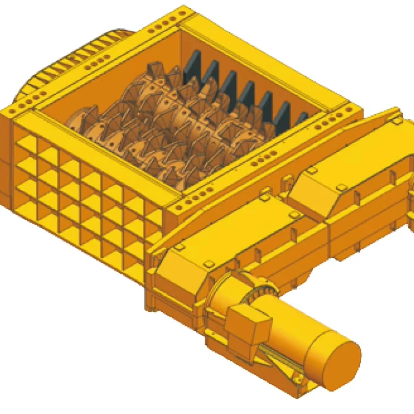 Famous Brand Heavy Duty Double Gear Roll Crusher TZ900 For Cheap Sale