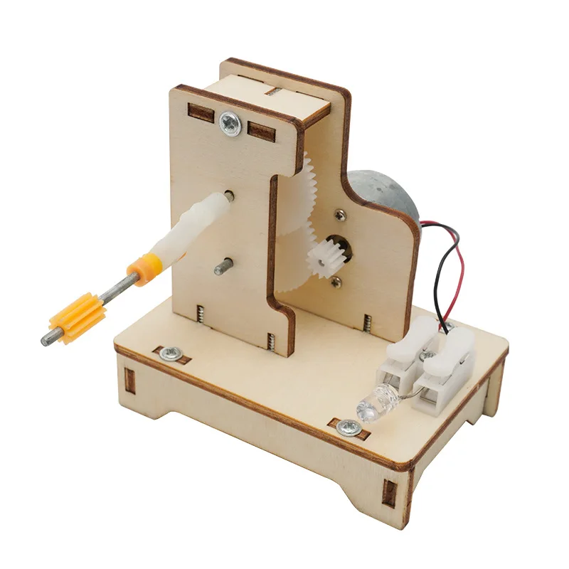 MI 3D Puzzles Science Engineering Toys  STEM Toys Educational DIY Wooden Hand Generator Kit Educational Equipment For Kids