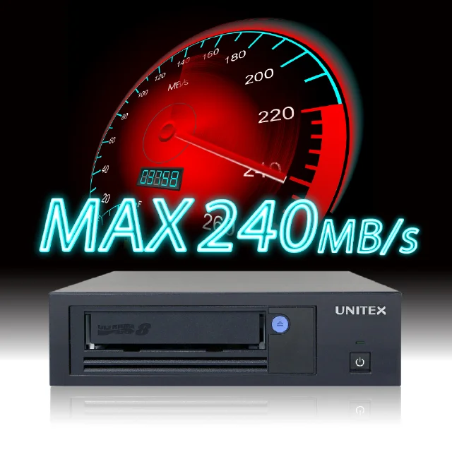 Usb lto highly convenient tape system network assisted storage LTO backup