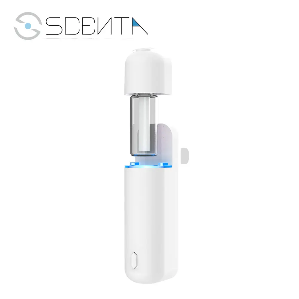 SCENTA A807 Car Perfume Diffuser Ce Battery Electric Fragrance Usb Waterless Rechargeable Wireless Aroma Diffuser