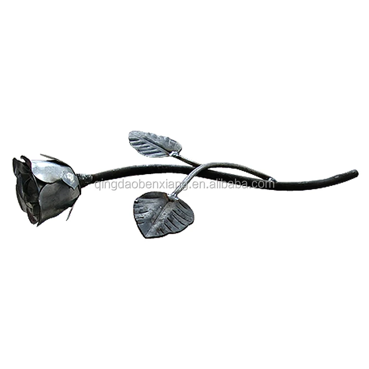 cast steel leaves forged steel elements metal accessories stamping steel flowers