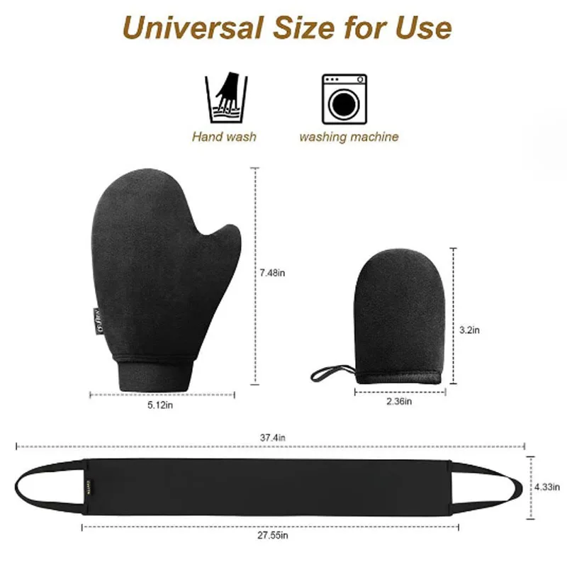 2023 New Trending Long Handle Cream Applicator Spatula for Back Body Skin Care Self Tanning Mitt Applicator