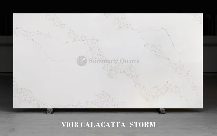 Giallo Calacatta  stone kitchen quartz stone  countertops  Professional services quartz stone slabs