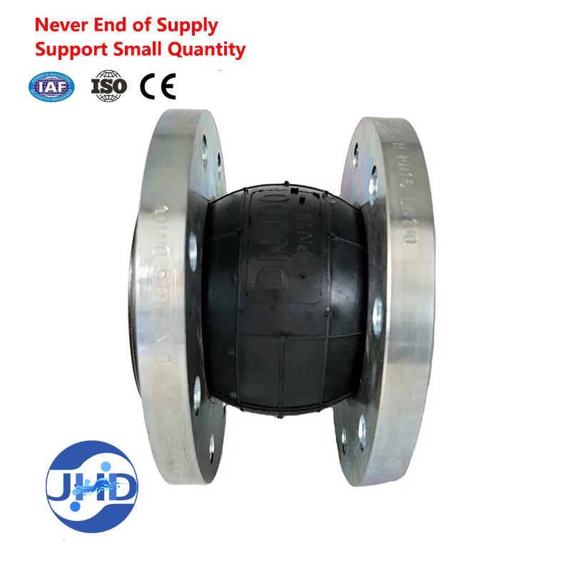 Manufacturer DN100 EPDM Bellow Carbon Steel Flange Flexible Ball Rubber Expansion Joint