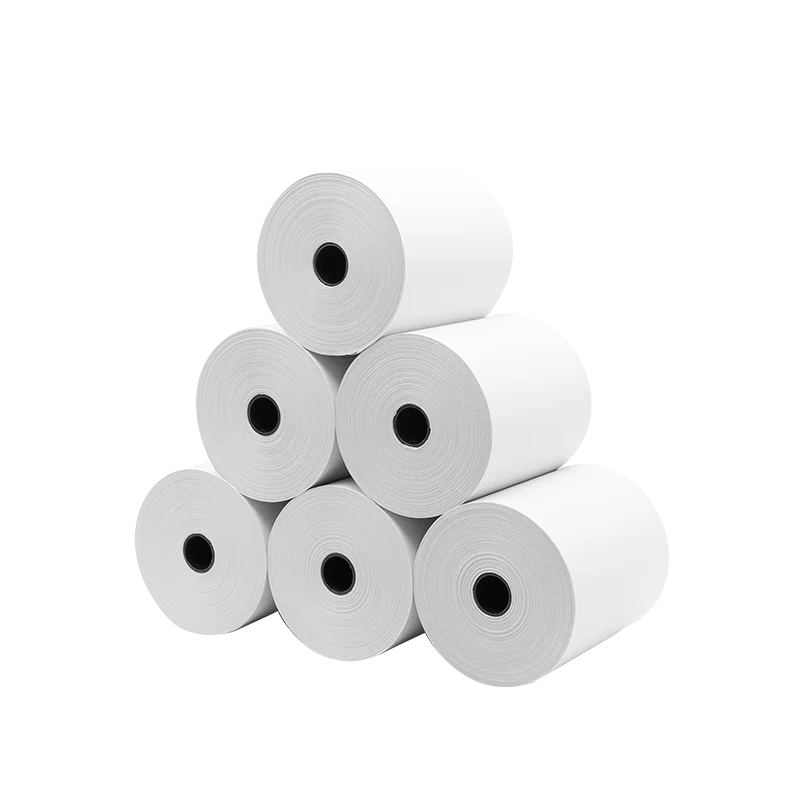 Factory Direct Cheap Price Pos Thermal Paper Roll Cash Register Paper 80x80mm 57x40mm Used For Supermarket Bank Hotel Restaurant