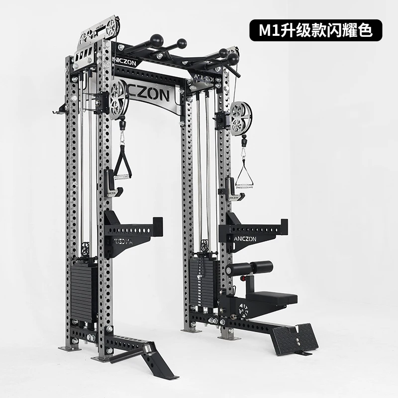 Aniczon gym fitness equipment smith   machine commercial multifunctional strength power rack