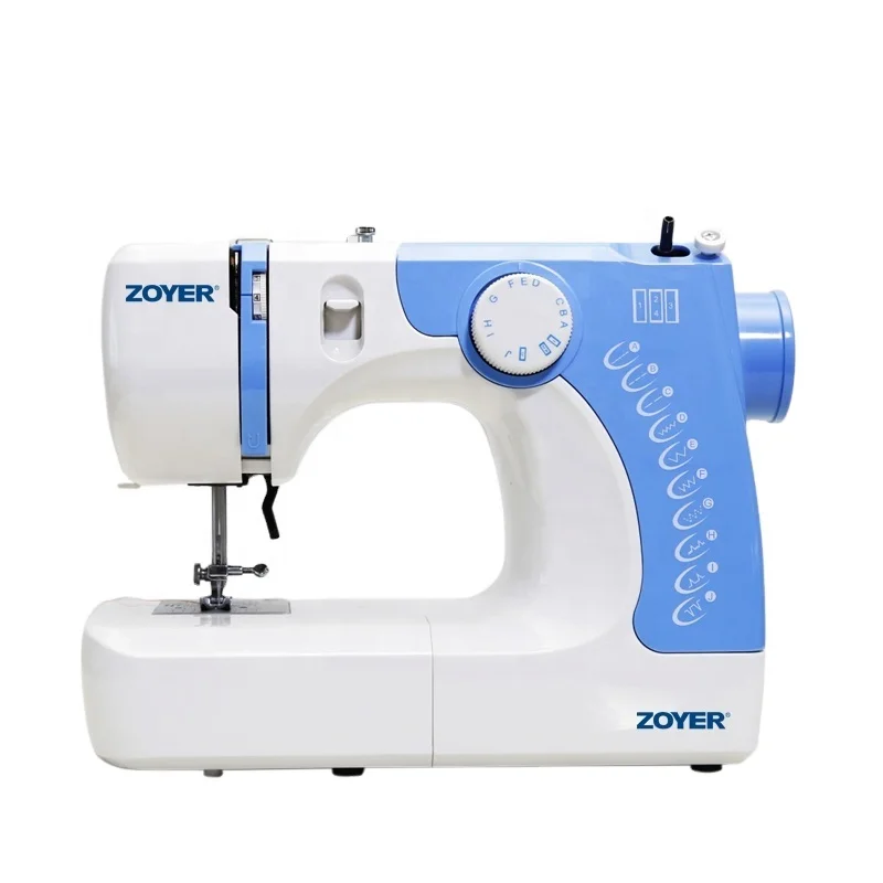 ZY6101 zoyer 12 стежков 15 мм Бытовая мини-швейная машина для