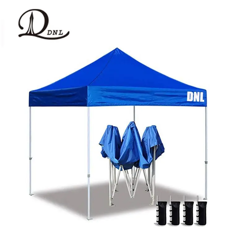 DNL 10 X 10 ft Outdoor Pop Up Canopy Portable Folding Instant Shelter Trade Show for Commercial Event Tent