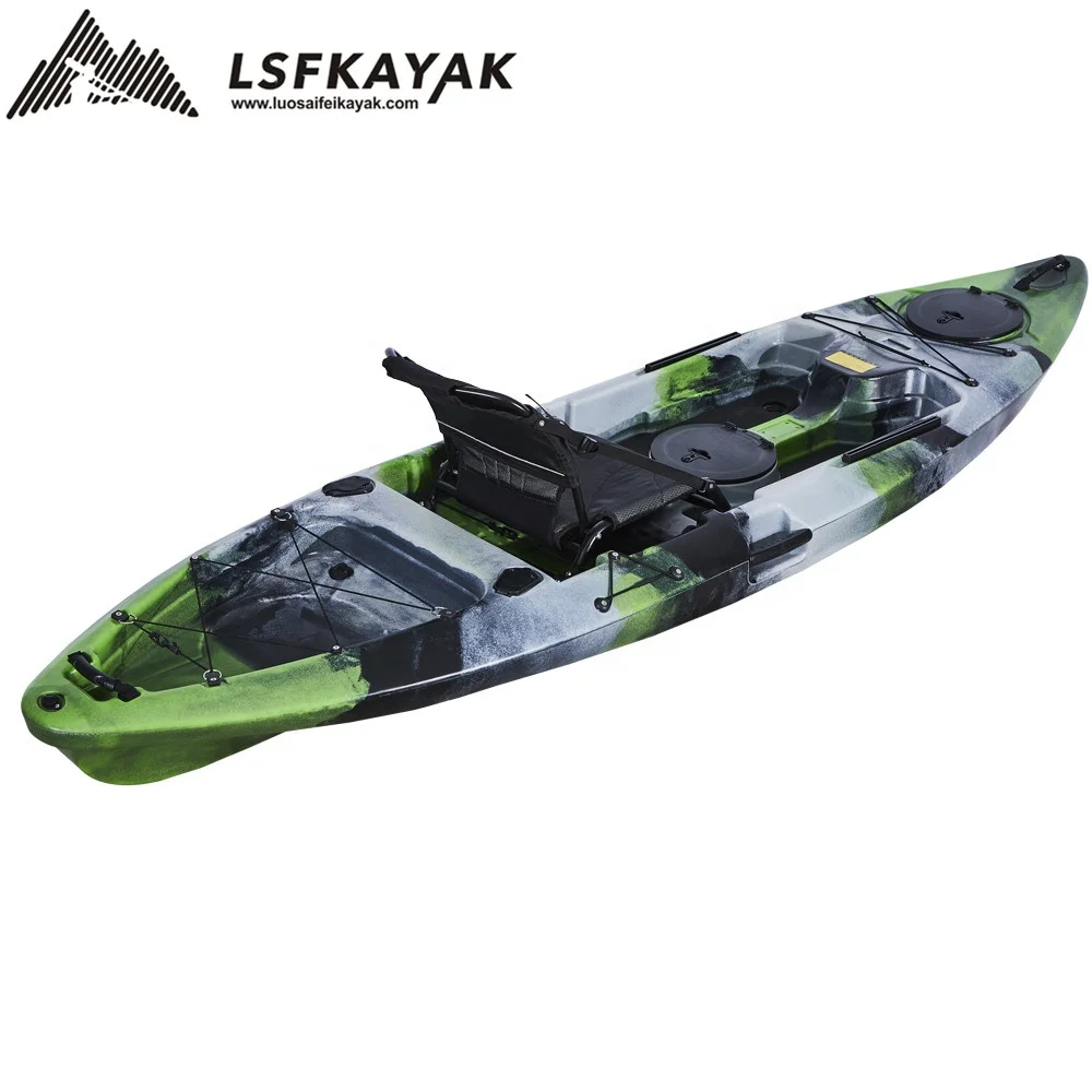 Одноместное кресло в форме яйца одного человека 10FT сверху сидение для рыбалки, каяк линейный полиэтилен низкой плотности (LLDPE Пластиковый каяк для продажи