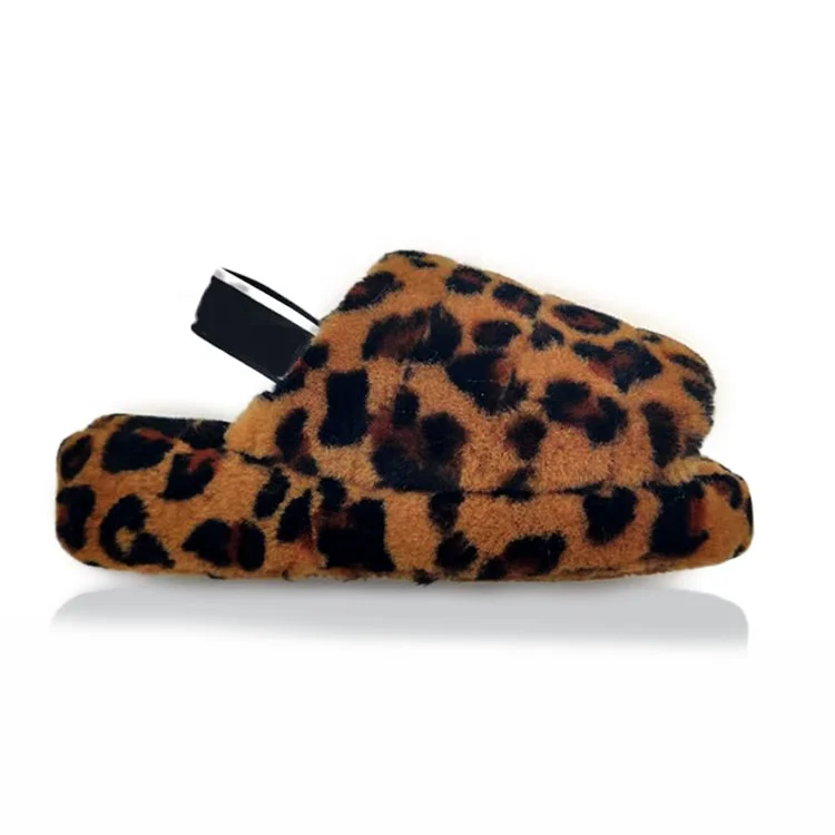 2020 wholesale lady Luxury Colorful Winter Warm Sheepskin Fur Slides for Women House Indoor Slippers Slides