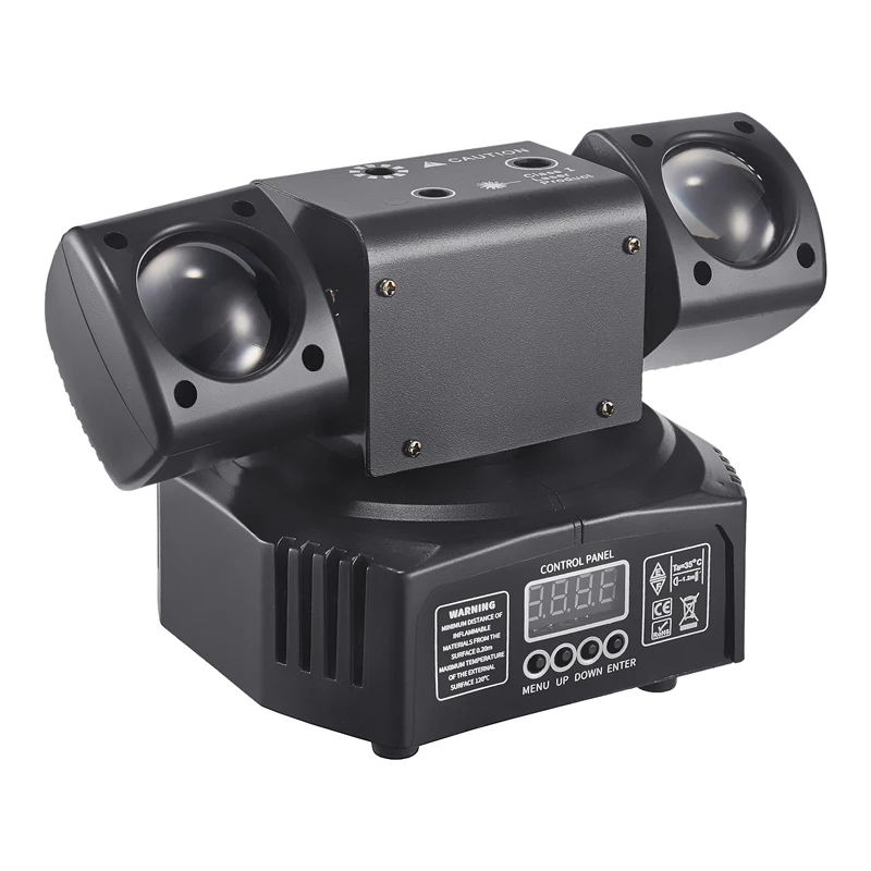 Mini new 36W Rgbw 2-arm laser beam mobile flash with KTV light, DJ light remote control