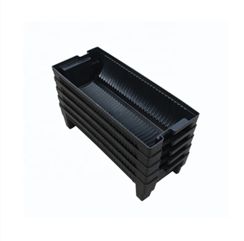 
Recyclable ESD Antistatic Circulation Box for SMT Reel Storage 460*190*110mm 
