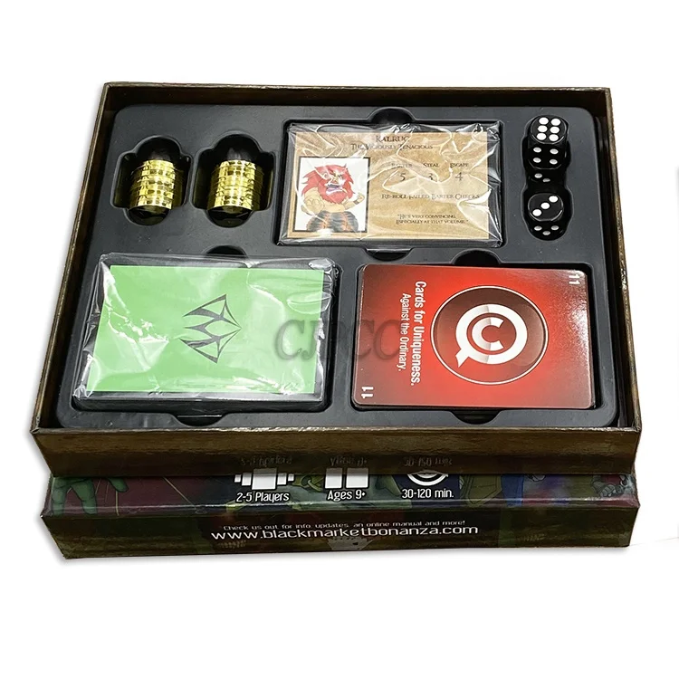Распродажа, хорошая цена, настольная игра, играющая в карточную игру, печать и упаковка на заказ