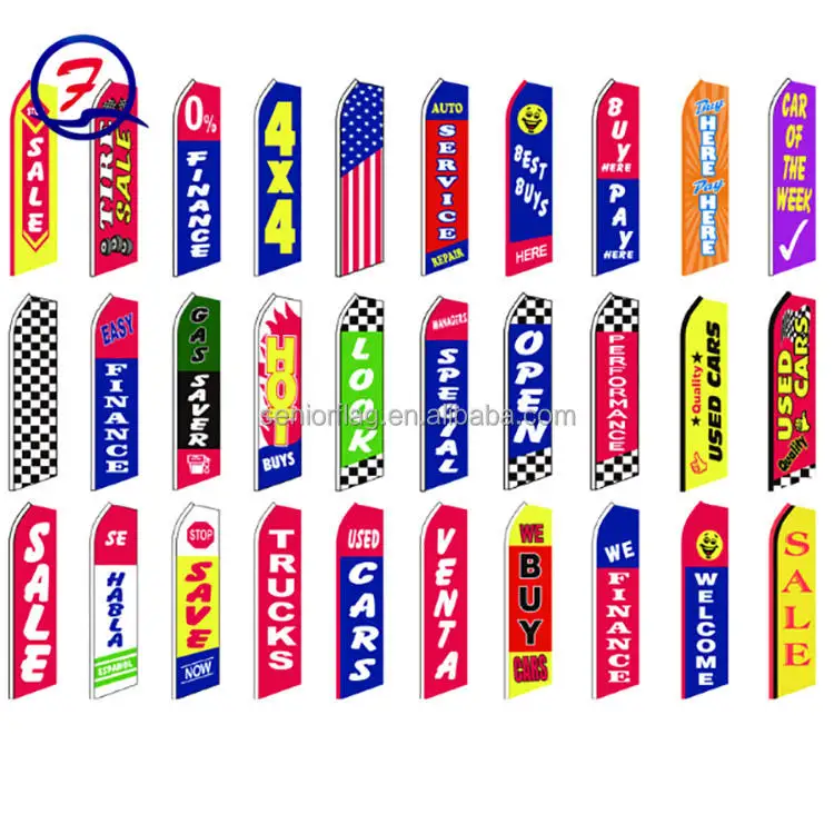 Custom Printing Beach flag Wind Trade show Swooper Bow Flying Beach Feather Flag