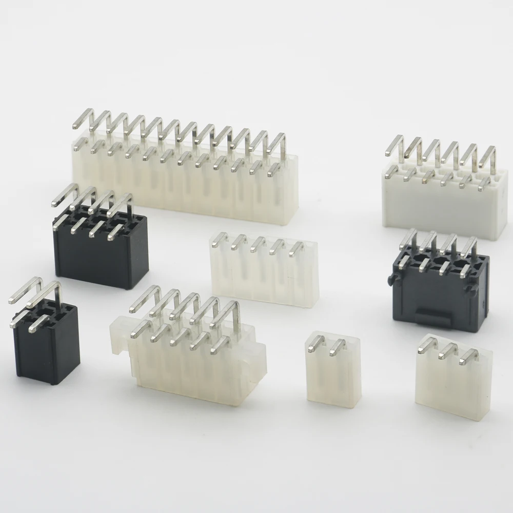 
Molex 5569 Mini Fit Jr Header 4.2mm Pitch 4 pins Equivalent Pin Header Connector 