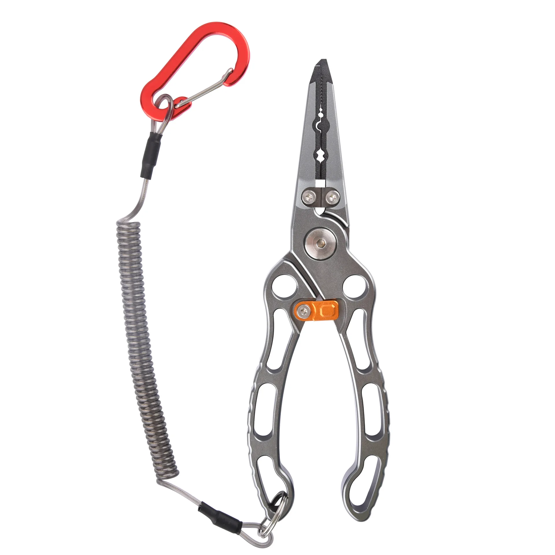Aluminum Fishing Pliers Floating Multi Function Fishing Stainless Steel Pliers Fishing Accessories