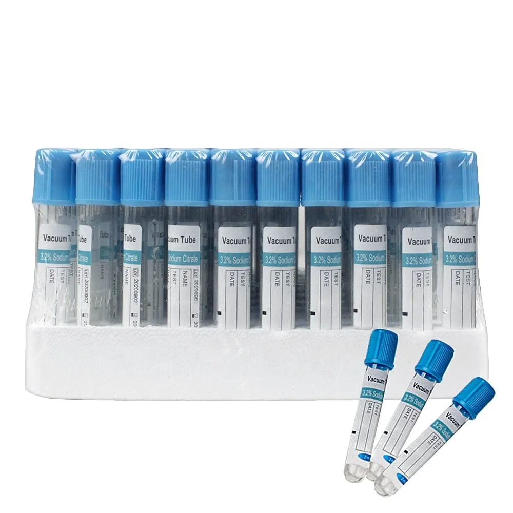 Buffered Sodium Citrate Plastic Centrifuge Tubes 100pcs