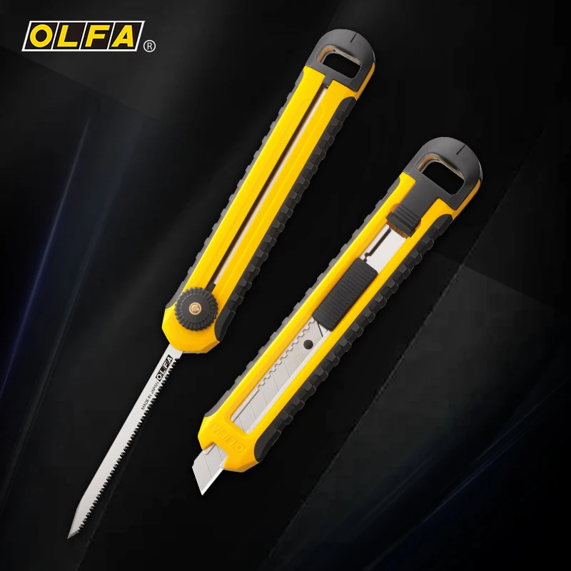 OLFA CS-5 suitable for wood and plywood Keyhole Saw Blade and 12.5mm Snap-Off Blade knife