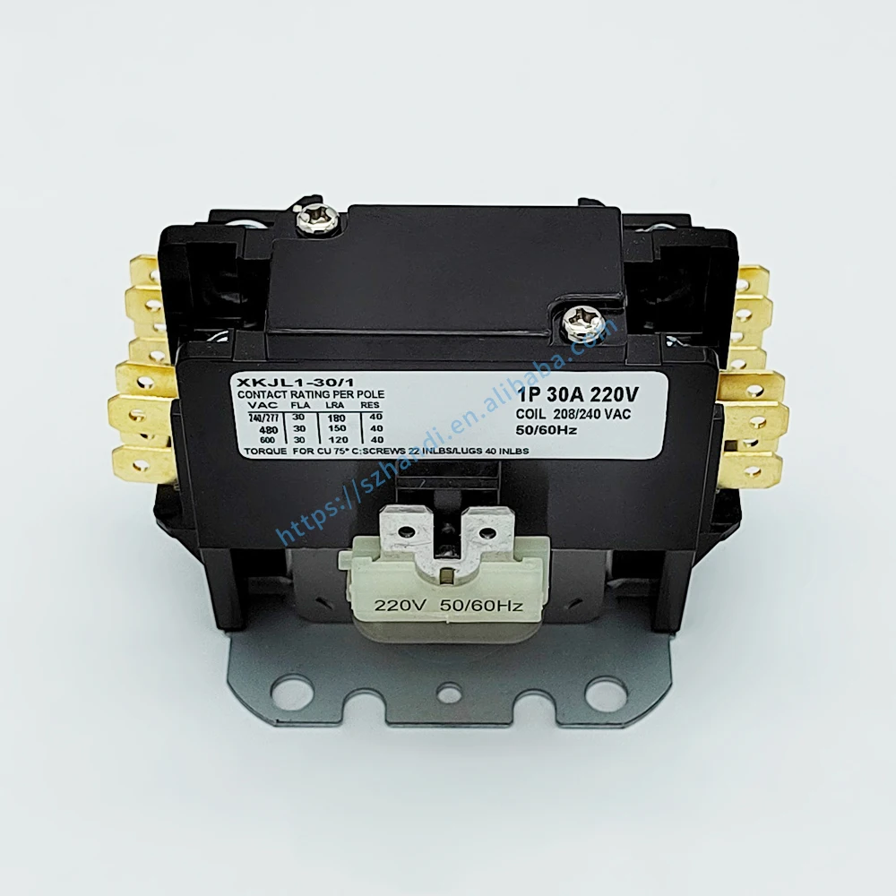 1P AC Contactor for Air conditioner HVAC universal  Air Conditioner spare parts universal air conditioner tools ac contactor