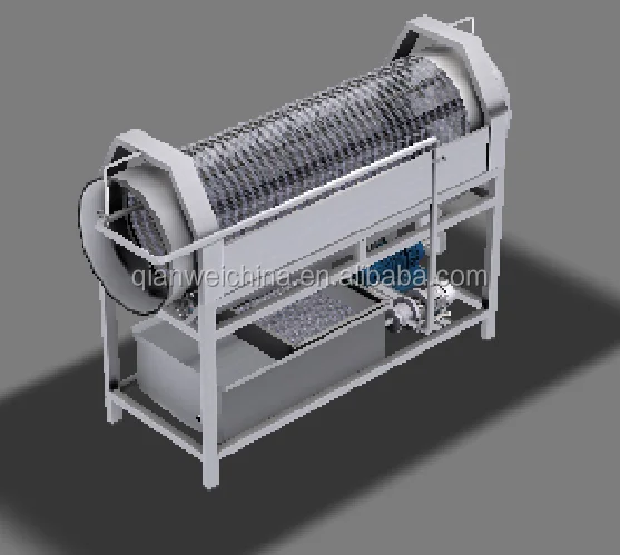 high pressure carrot drum rotation washer