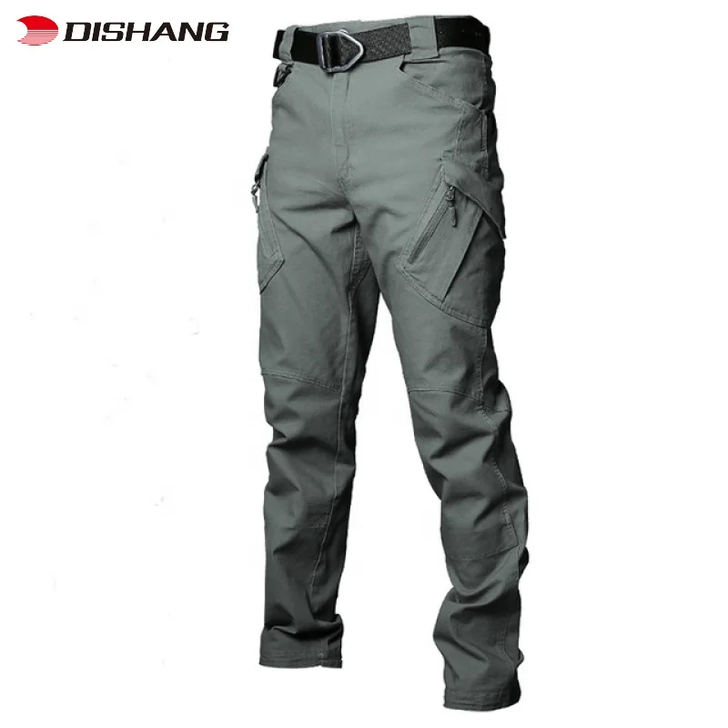 Wholesale OEM Trendy Mens Fashion Fits Streetwear Cargo Pants Khaki Trousers Casual Cotton Tactical Pants