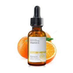 OEM ODM Natural Vitamin C Serum Cuidado De La Piel Skin Moisturizing Whitening Essence Anti Aging Wrinkle VC Skin Care Serum