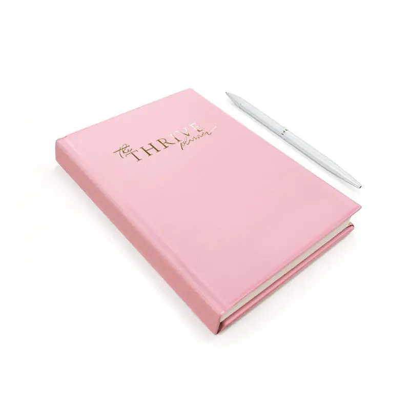 Cute notebook A5 Logo Customized PU Leather Diary Note Book Custom Elastic band Hardcover Planner daily planner Leather Journal