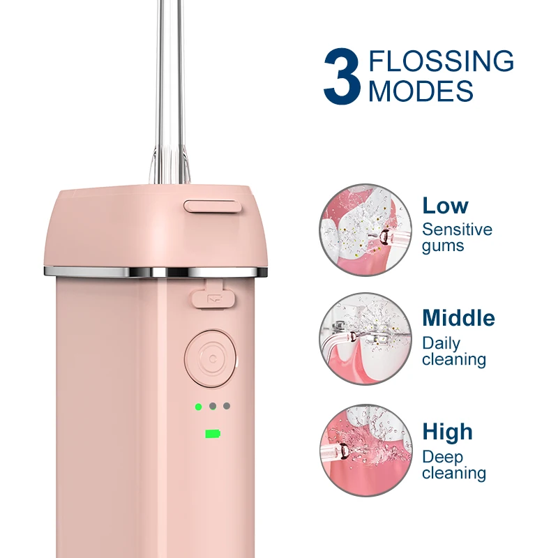 Dental Spa Oral Irrigator Jet Floss Tooth Wate Oem Travel Irrig Irrigation Ipx8 Mini Water