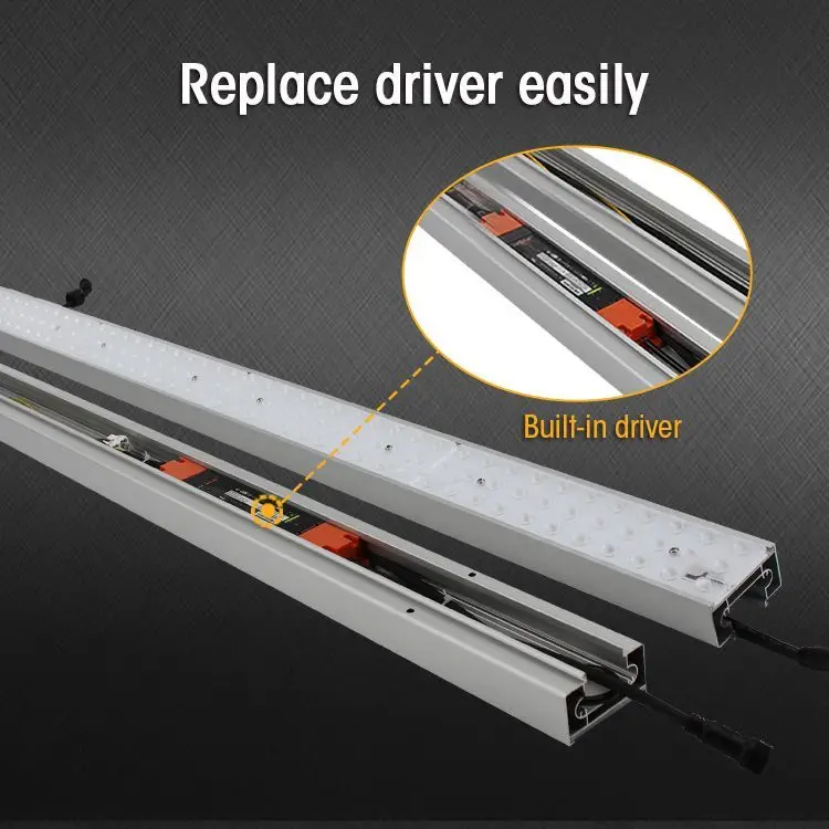 Continuous connected industrial LED linear trunking system & batten light from SHINELONG
