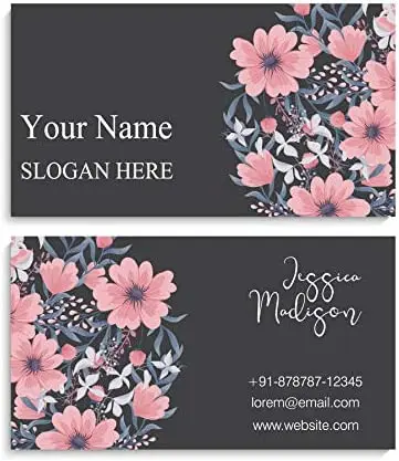 Personalized Business Cards with Design, Custom Business Cards with Your Logo Picture