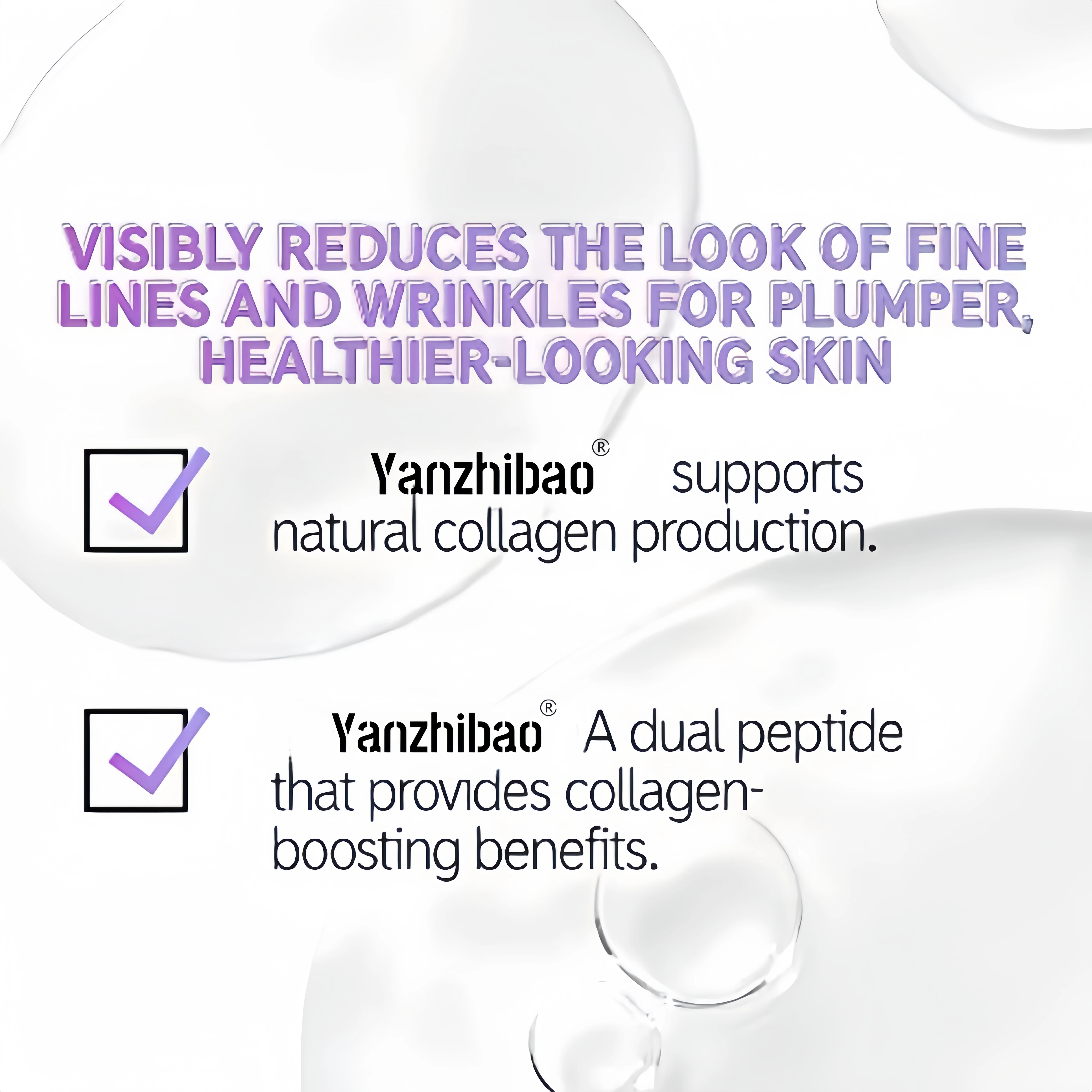 Collagen Peptide Serum 10ml Oil-Based Face Serum for Improved Skin Firmness and Fine Line Reduction