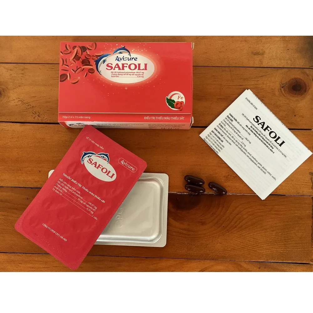 
Soft capsule Organic Ferrous Complex plus Folic Acid for Pregnancy and Children Iron III hydroxyde polymaltose Health supplement 