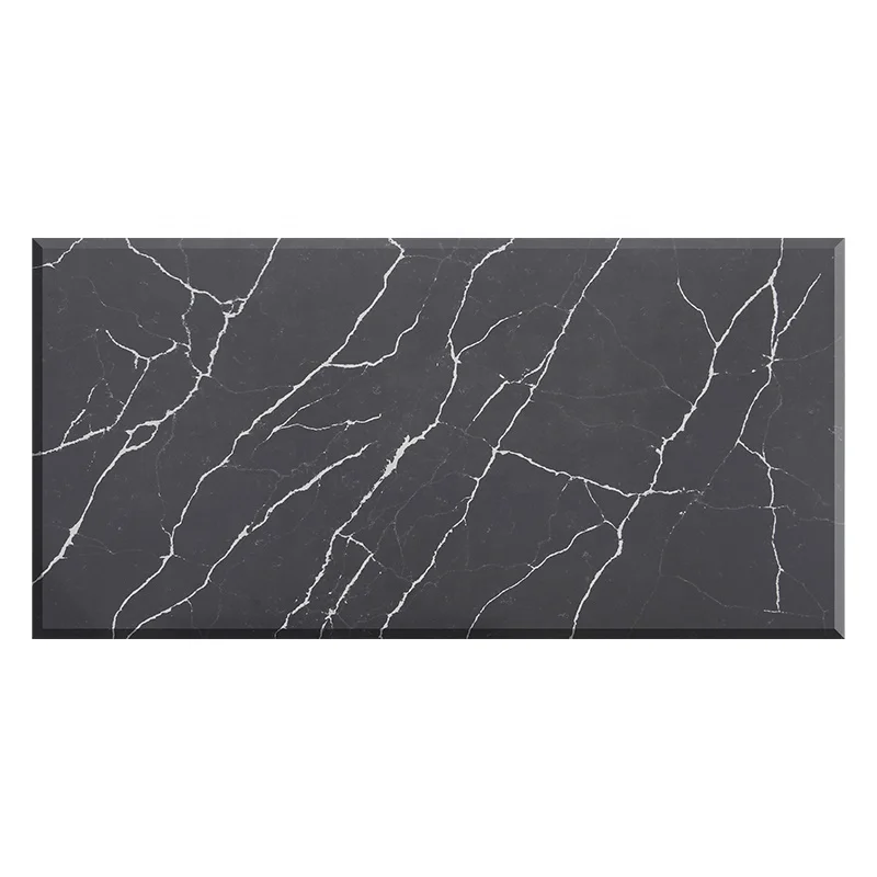 
Prefab Quartz Countertop with white veins 