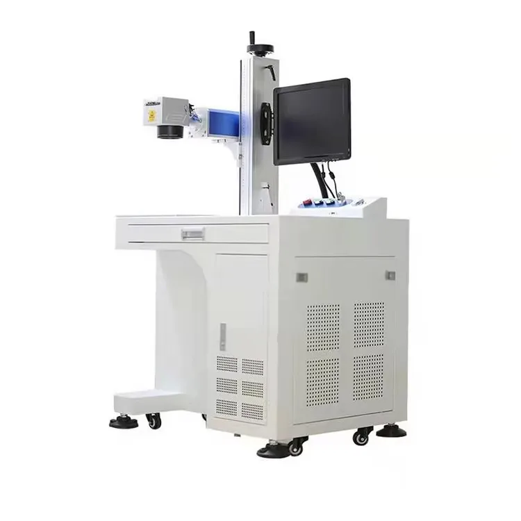 Laser marking machine fiber for metal nameplate stainless steel lettering plastic coding jewelry engraving machine