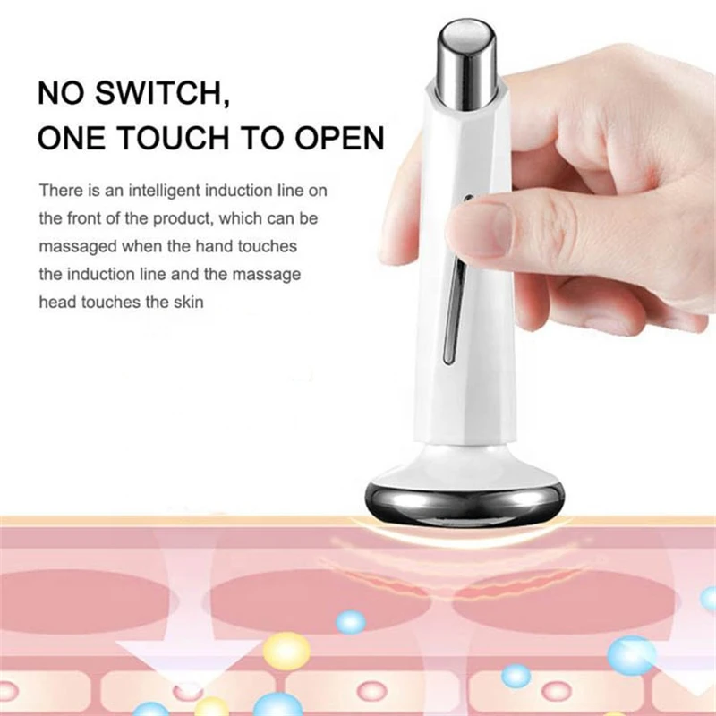 Electric Eye Cream Introduction Device Instrument Cream Lift Tighten Facial Vibration Beauty Tool Face Massager