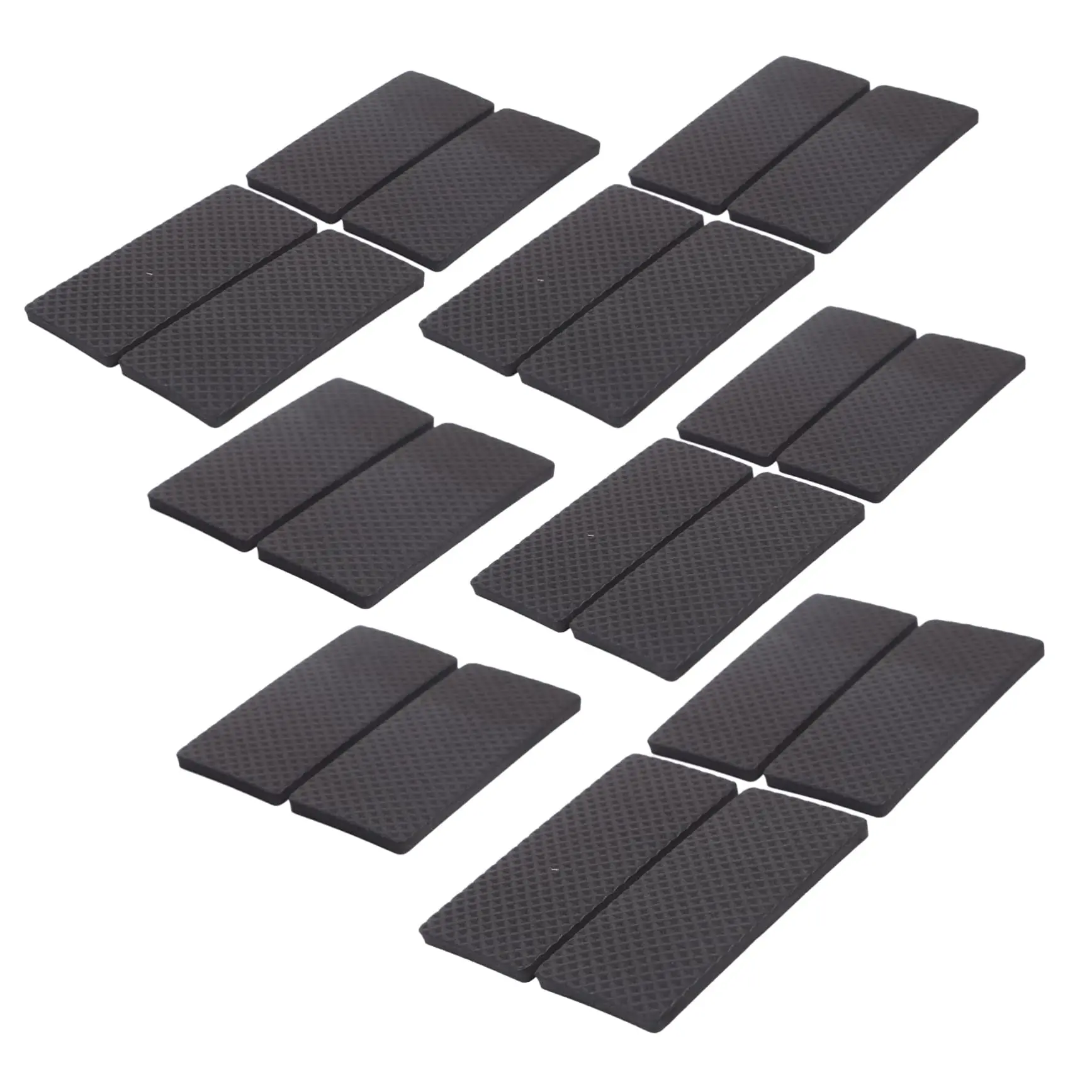 20pcs Furniture Pads Non-Slip Adhesive Furniture Feet Mat Hardwood Floors Rubber Pad Couch Foot Rest Glide Chair Leg Covers