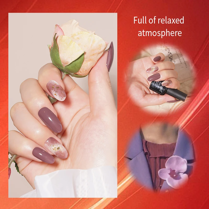 Ransheng Nail Wholesale Gel Polish 8Ml Foxgirl Gel Polish Kit Nail Beauty Salon Led Uv Gel Polish Art Painting Supplies 20 Color