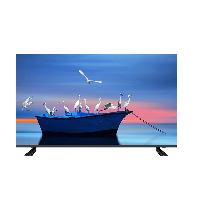 factory oem digital tv smart 32 inch Android 14 frameless hd 2k smart tv with wall mount