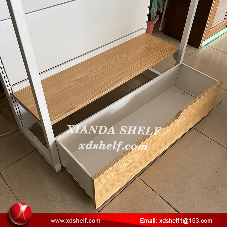 Home Decor Pillow Cushion Towel Clothing Display Rack Textile Display Timber Rack Other Store Home MDF Shelf Metal & MDF